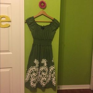 Summer dress! Nice green Eco color