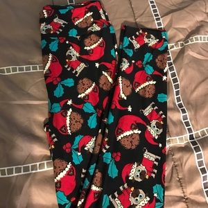 Lularoe Christmas OS leggings