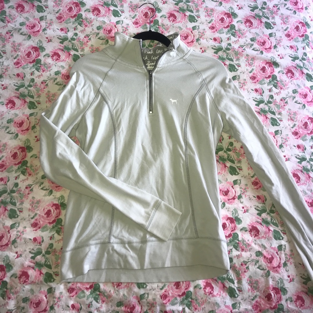 Victoria's Secret Pink yoga Half Zip