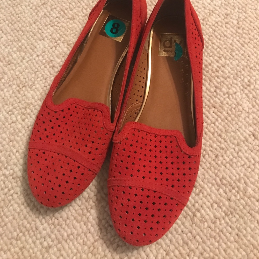 Dolce vita red flats
