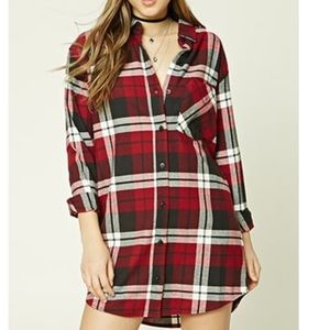 Forever21 BRAND NEW Flannel dress
