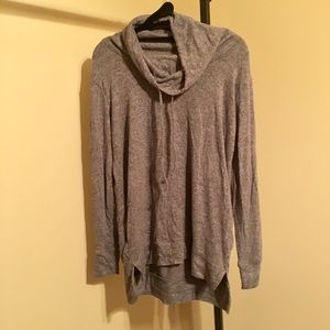 Cute & cozy AERIE funnel-neck tunic