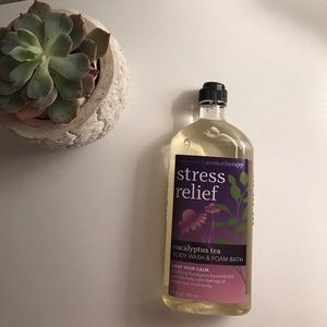 Bath and Body Works stress relief eucalyptus tea