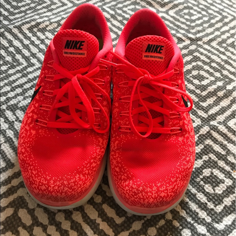 Orange Nike Free RN