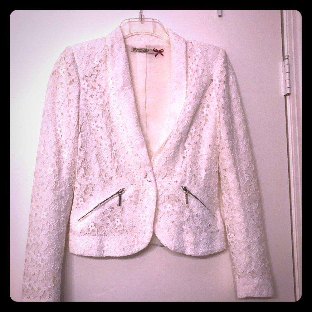 Stradivarius lace Jacket - worn twice!!!!