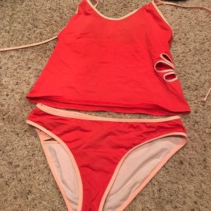 Two piece Kenneth Cole tankini.