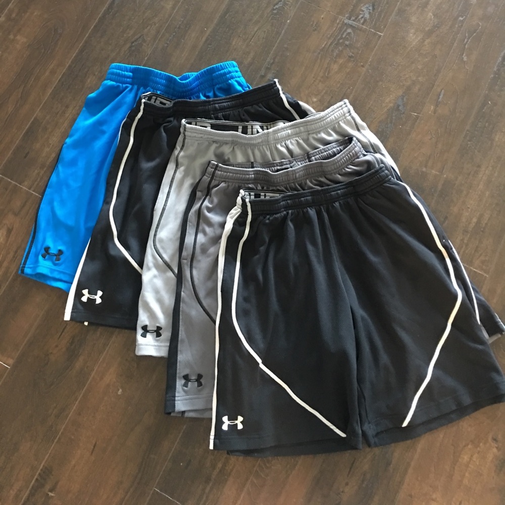 Men's Under Armour Gym Shorts - Lot of 5