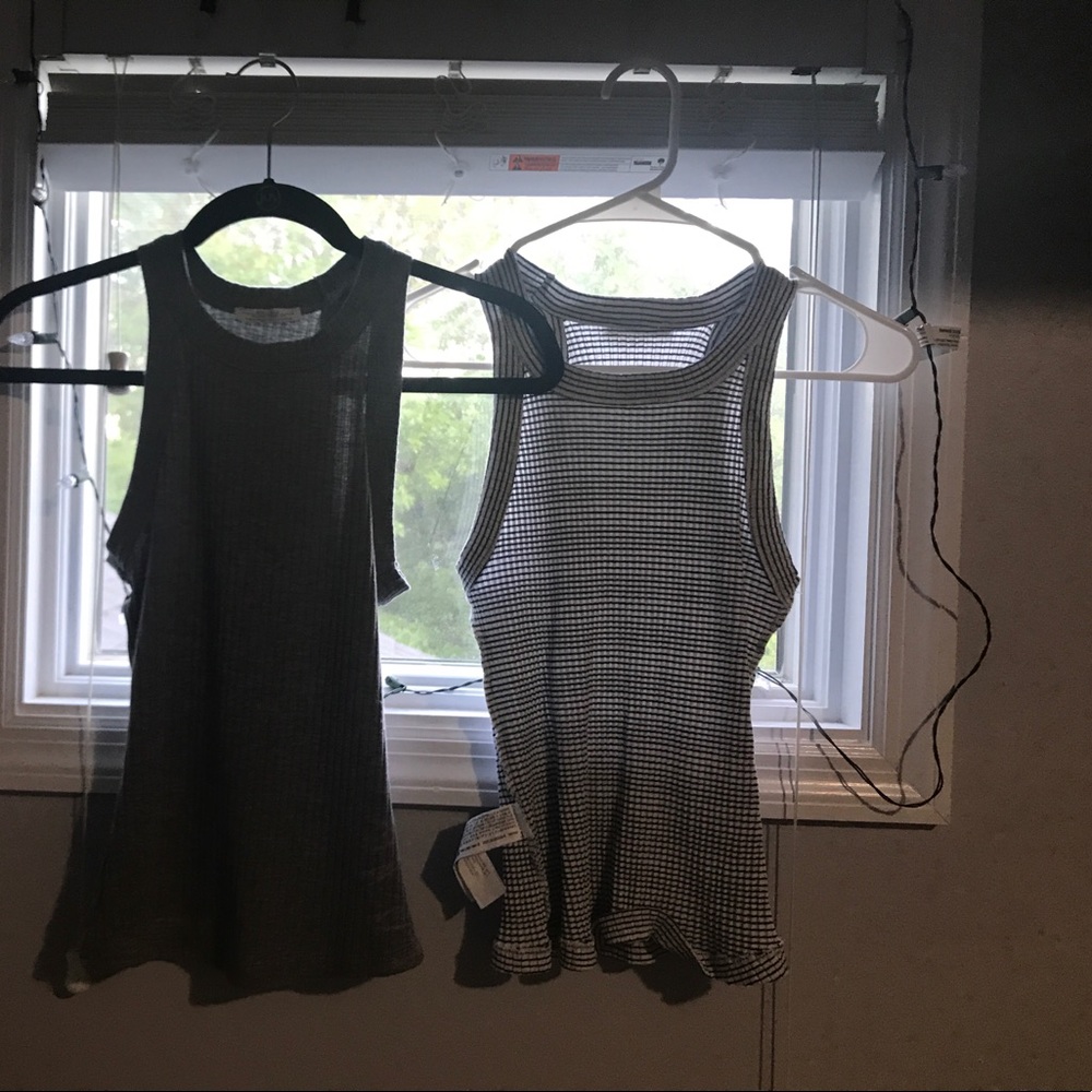 TWO tops from zara