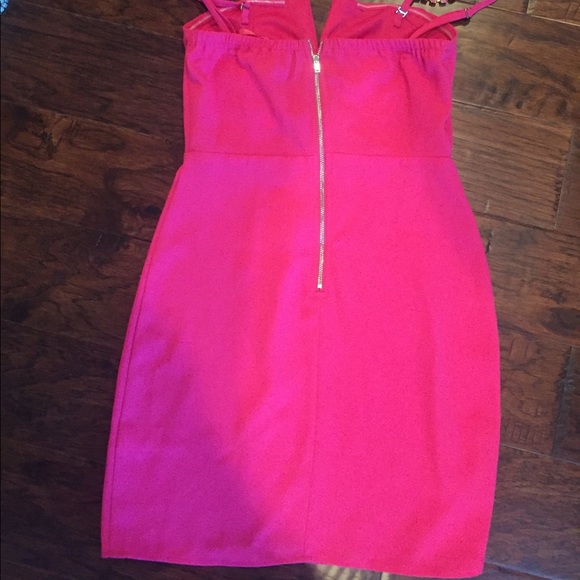 New Hot Pink Dress - Picture 3 of 5