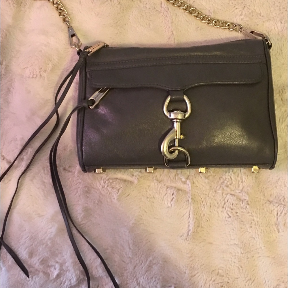 Rebecca Minkoff MAC crossbody bag in grey