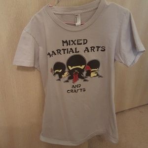 Martial Arts & Crafts Funny Graphic Tee