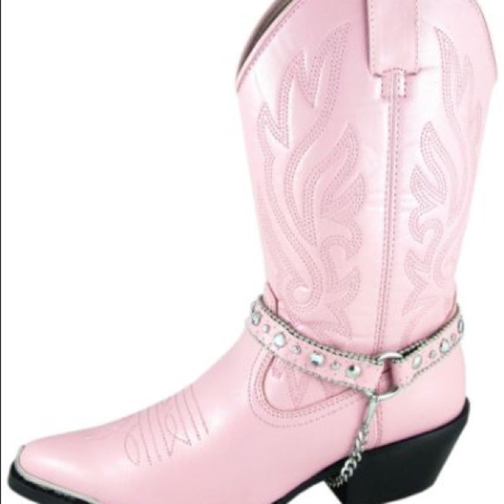 🎉Brand New 🎀 Pink💘Smoky Mountain Cowgirl Boots!