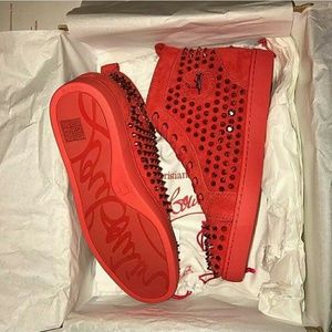 Red Bottom Sneakers.