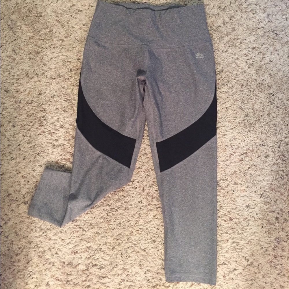 RBX Mesh cut-out Athletic Leggings NWOT