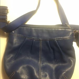 Coach Crossbody Royal Blue Bag