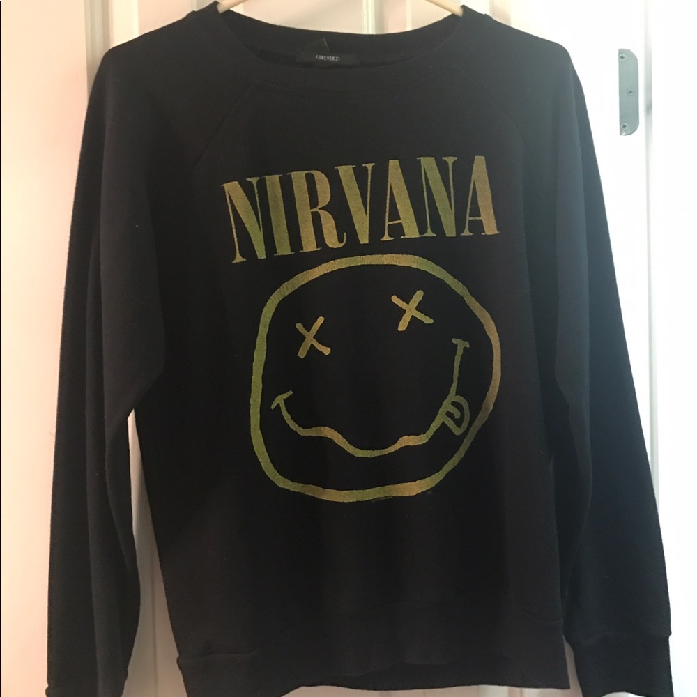 Forevor 21 Nirvana Sweatshirt and Nirvana tank