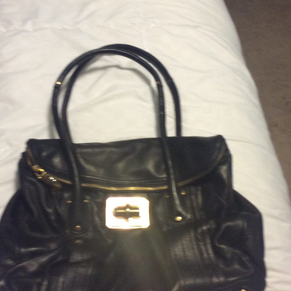 B. Makowsky Glove Leather Satchel