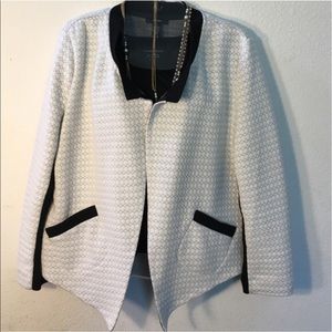 Alfani quilted lightweight blazer