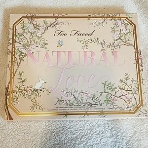 ❤Brand new❤ too faced natural love pallet