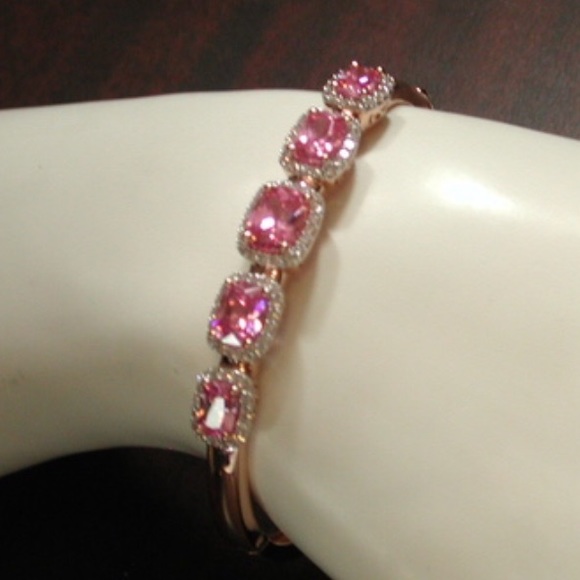 925 Sterling Silver & 18k Yellow Gold Bracelet - Picture 4 of 4