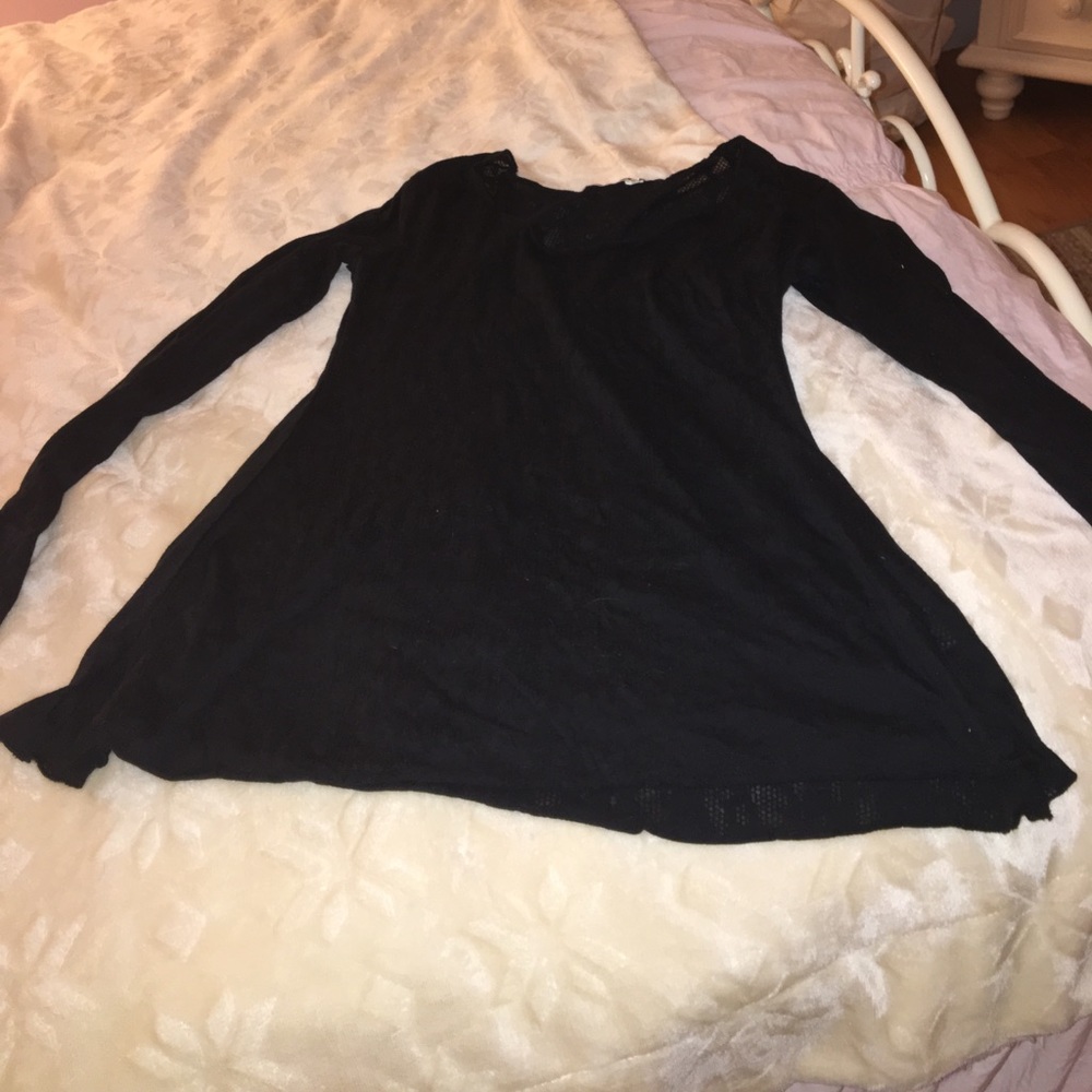 Black Lace Top