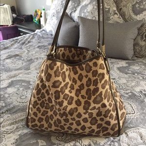 Cheetah Coach Bag