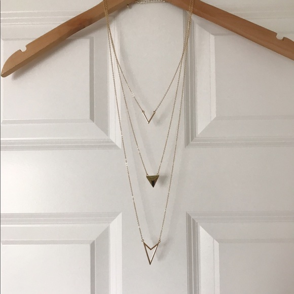 ✨ three tier pendant necklace. - Picture 2 of 5