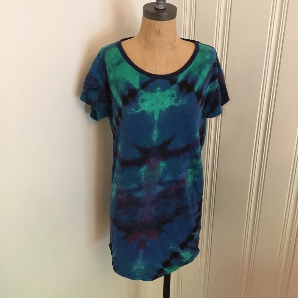 Ecoté tie dye tunic tee