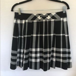 Vintage Plaid Burberry Skirt