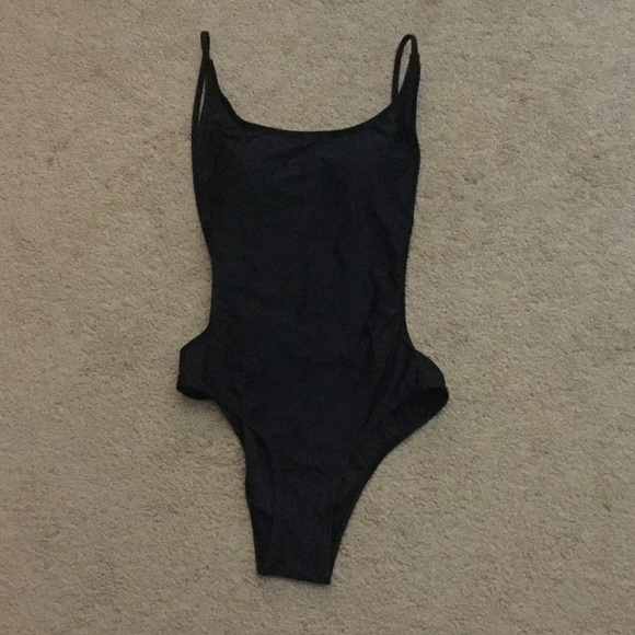 Black Sexy One piece - Picture 2 of 3