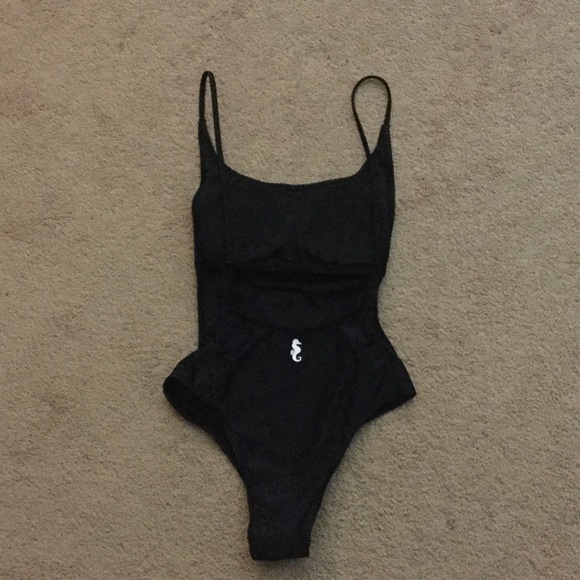 Black Sexy One piece - Picture 3 of 3