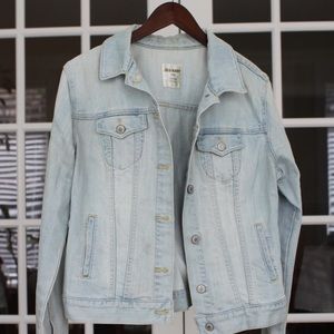 Light-Wash Denim Jacket