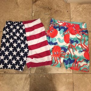 Boys Swim Trunks Set
