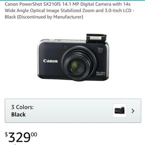 Canon Powershot SX210 IS