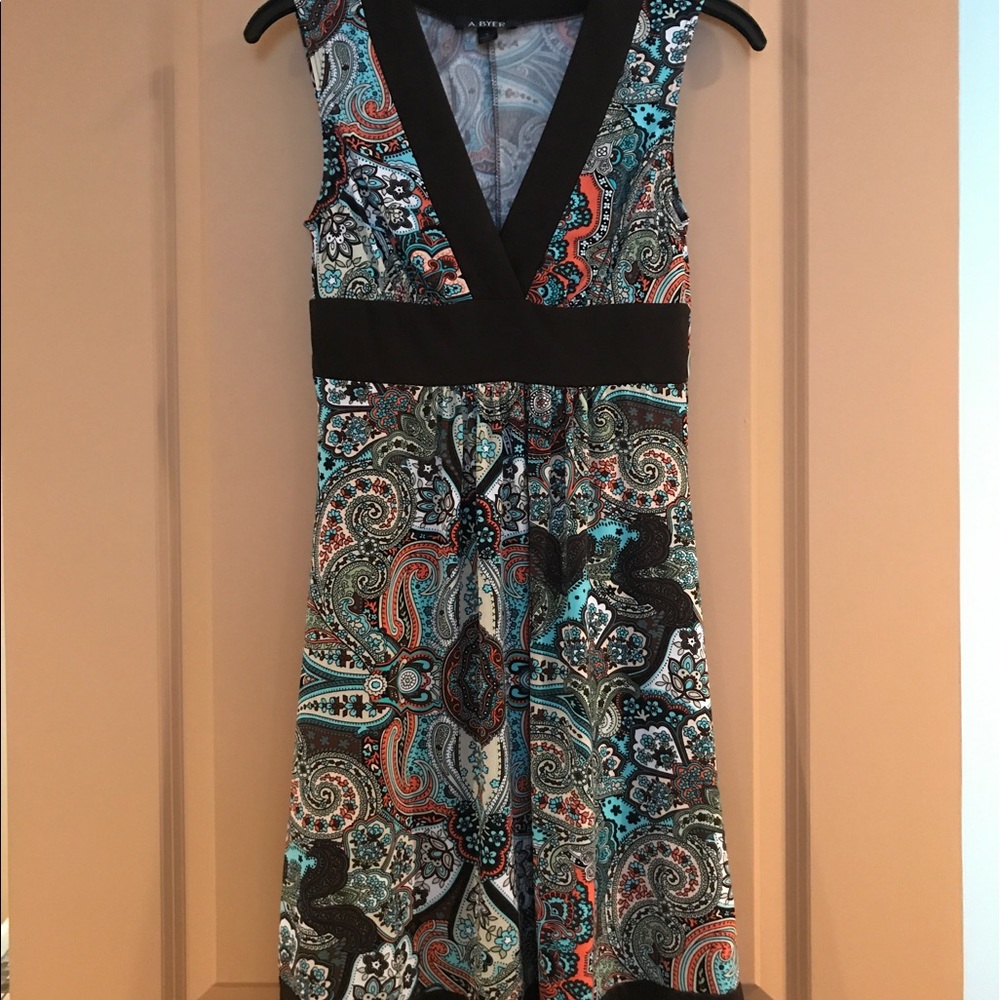 A. Byer Paisley Dress