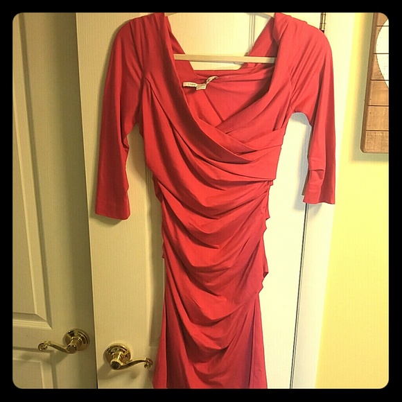 DVF Rasberry Dress - Picture 2 of 7
