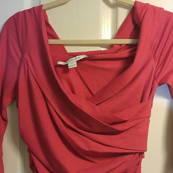 DVF Rasberry Dress - Picture 3 of 7