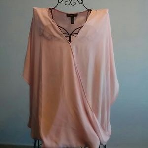 INC Dolven Woven Sheer Top