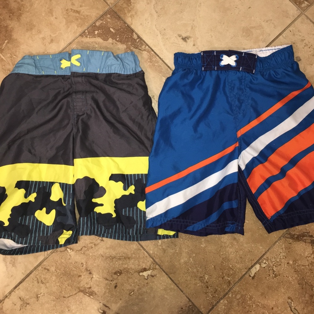 Boys Swim Trunks Set