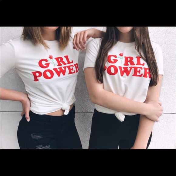 Girl power graphic soft tee shirt - Picture 2 of 5