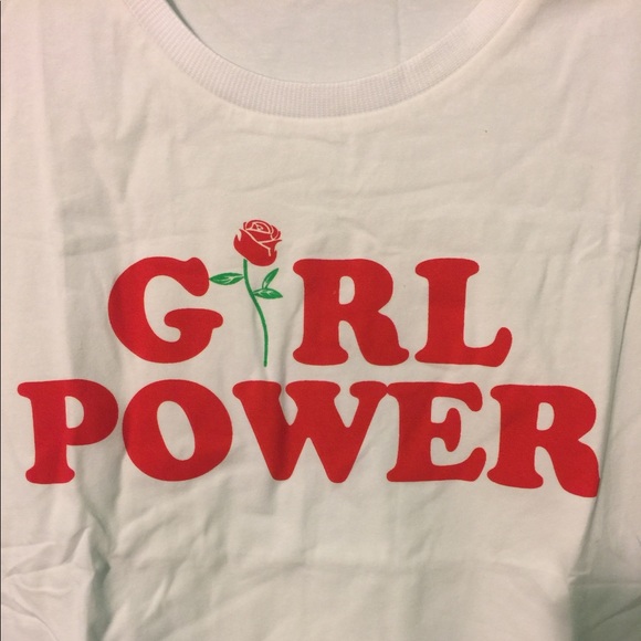 Girl power graphic soft tee shirt - Picture 3 of 5