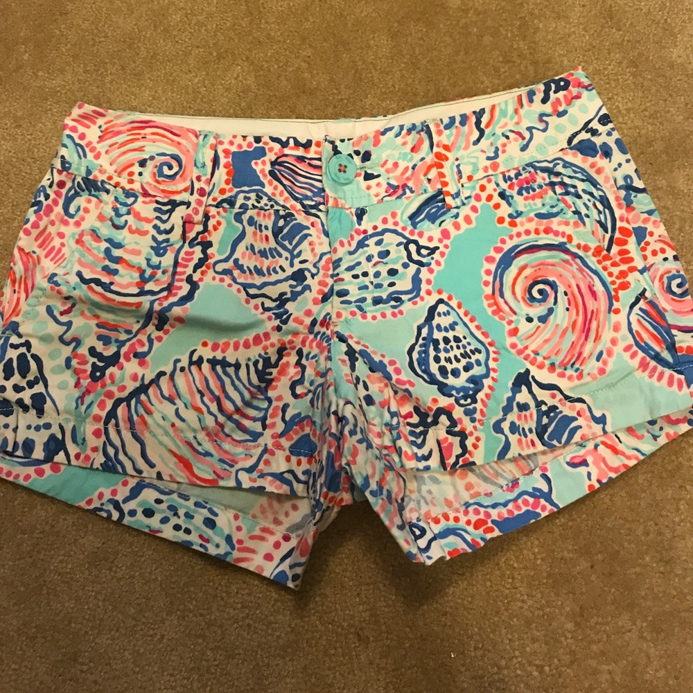 NWOT Lilly Pulitzer Walsh Shorts Size 00