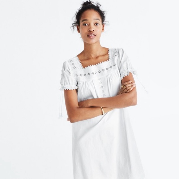 Madewell Dresses & Skirts - 🎉CURRENT! 🛍 NWT Madewell Eyelet Shift Dress