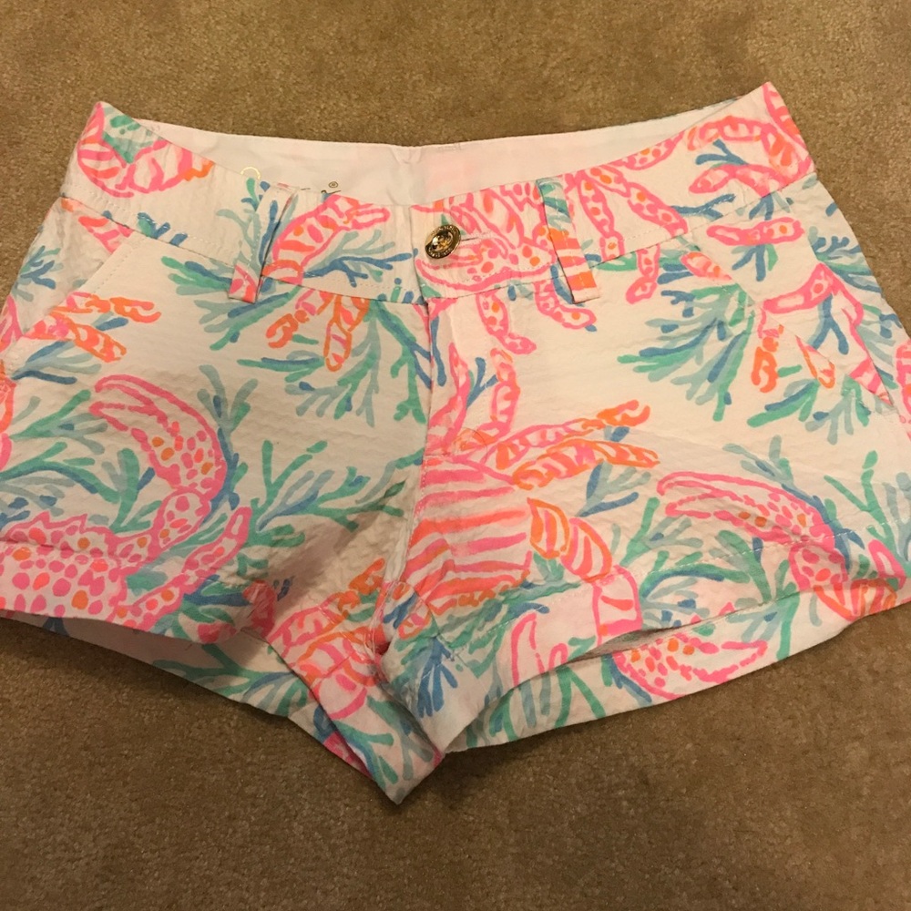 NWOT Lily Pulitzer Walsh Shorts Size 00