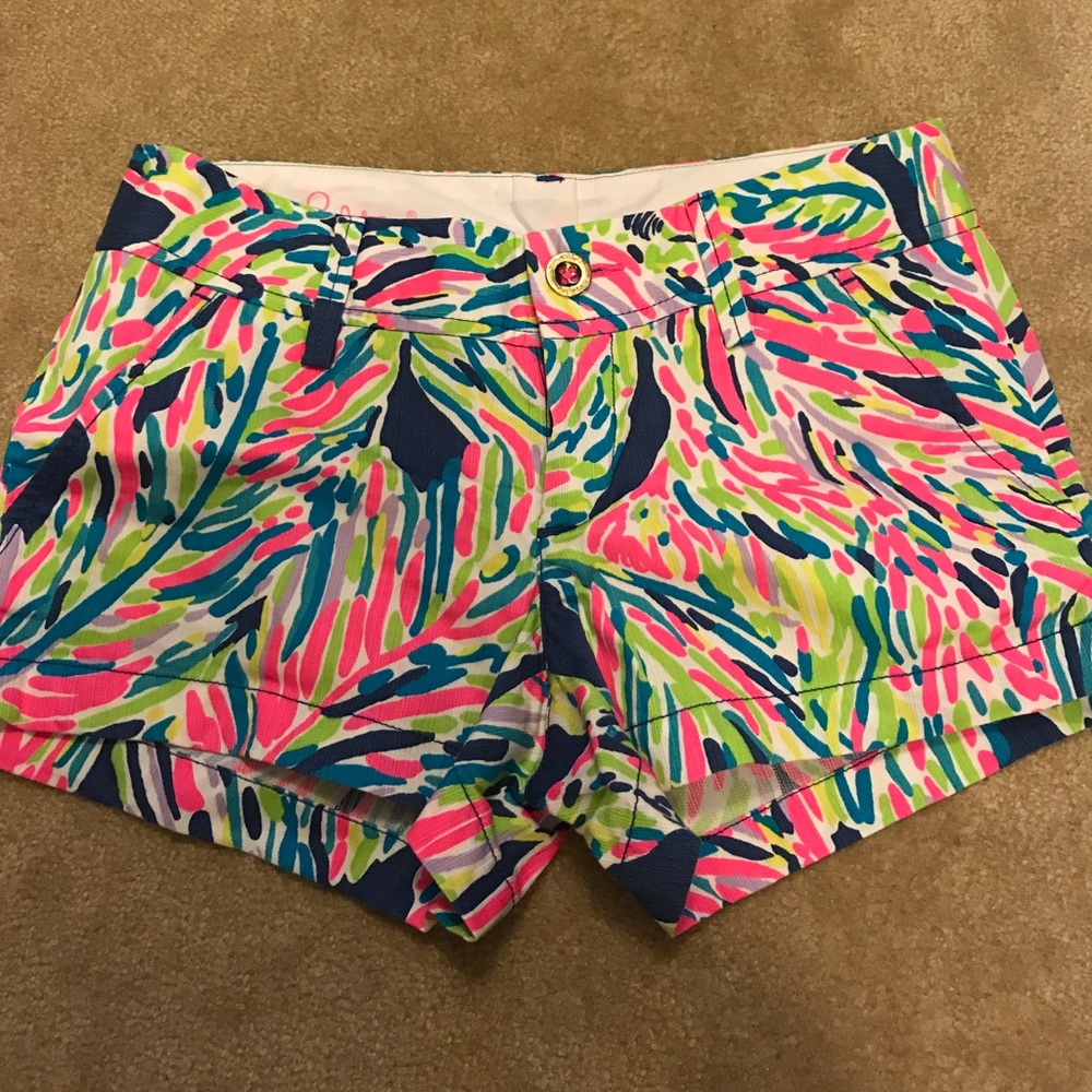 NWOT Lily Pulitzer Walsh Shorts Size 00