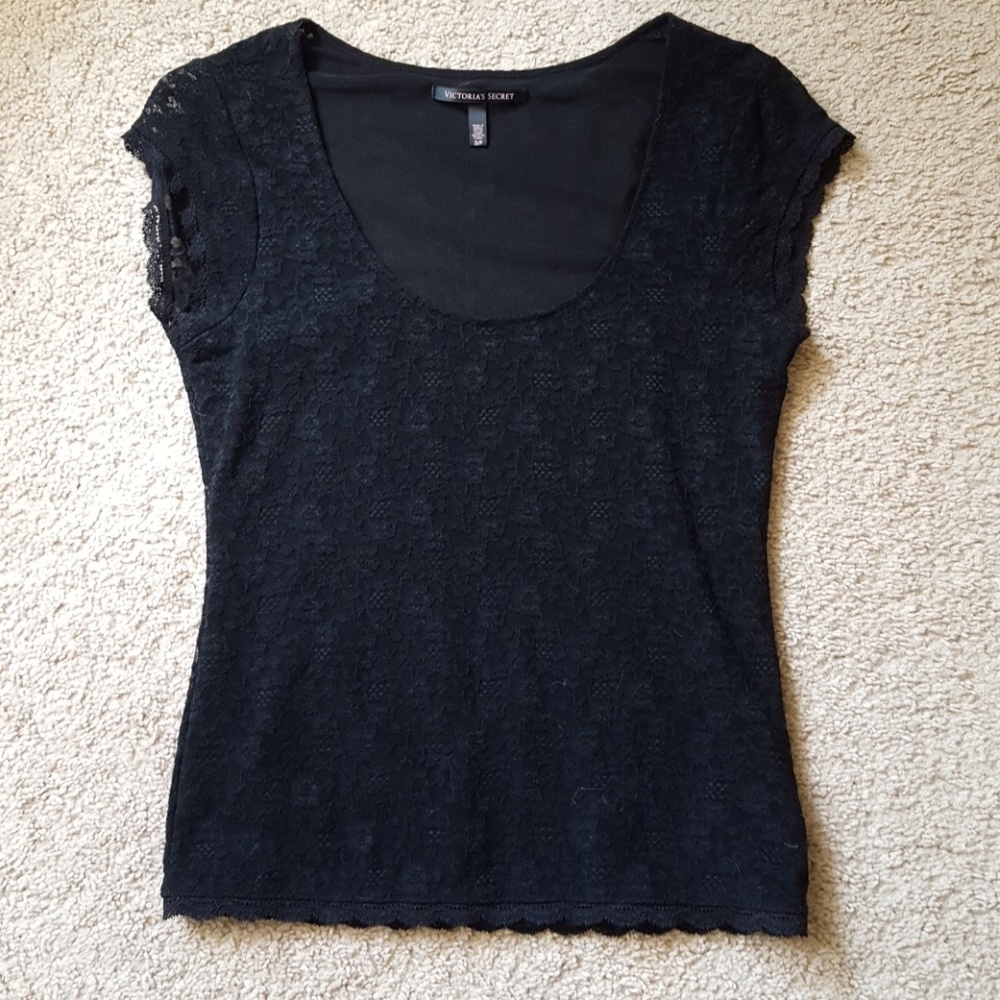 Victoria's Secret Classic Lace Tee