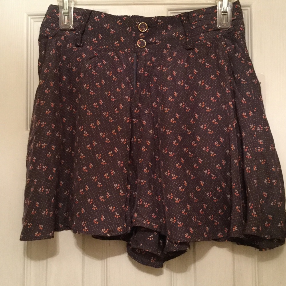 Free people flower shorts