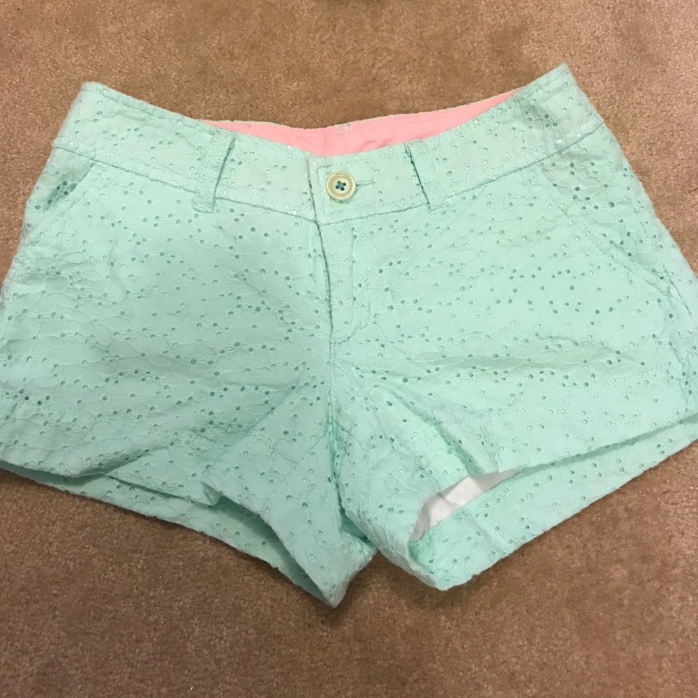 NWOT Lily Pulitzer Walsh Shorts Size 00