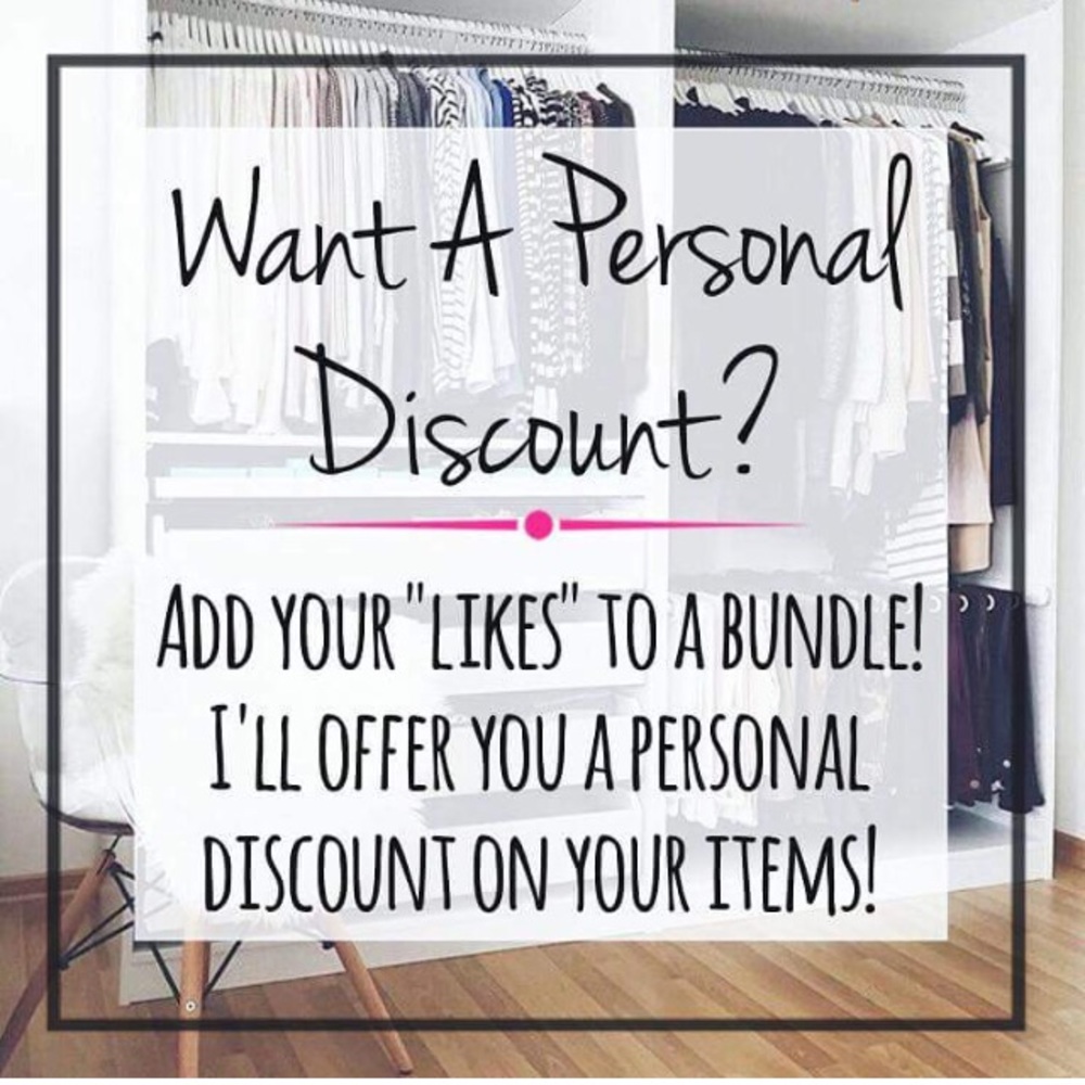 Bundle all of your likes for more discounts!