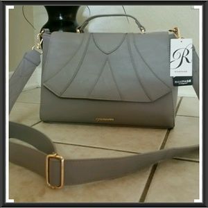 NWT  GRAY | GREY SATCHEL PURSE